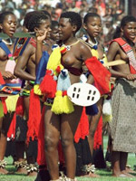 Massive sports competition among ebony anal ladies on the stadium